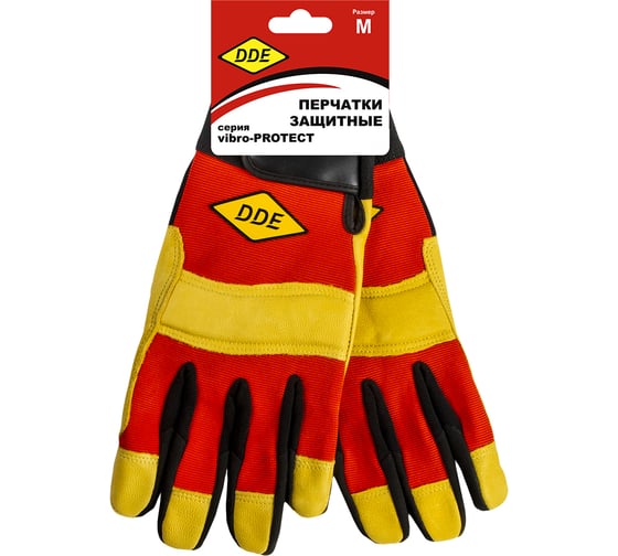 Изображение товара Перчатки vibro-PROTECT (р. M) DDE 648-519
