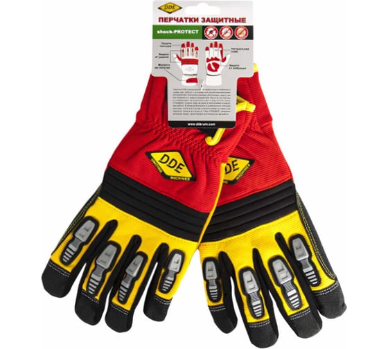 Изображение товара Перчатки shock-PROTECT (р. L) DDE 648-496