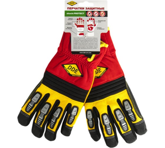 Изображение товара Перчатки shock-PROTECT (р. M) DDE 648-489