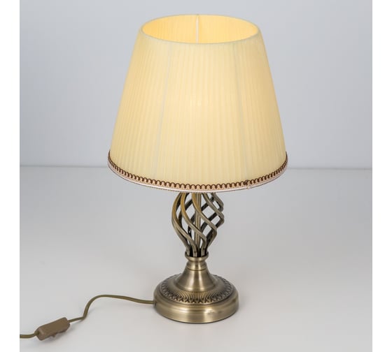 Изображение товара Настольная лампа Citilux Вена с абажуром Бронза CL402833