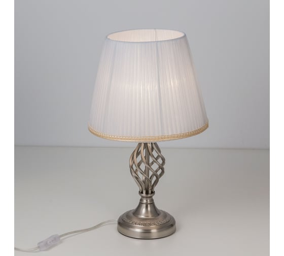 Изображение товара Настольная лампа Citilux Вена с абажуром Хром CL402811