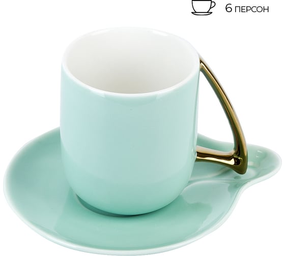 Изображение товара Чайный набор Nouvelle 5th avenue, 12 предметов на 6 персон, 240 мл 1400022