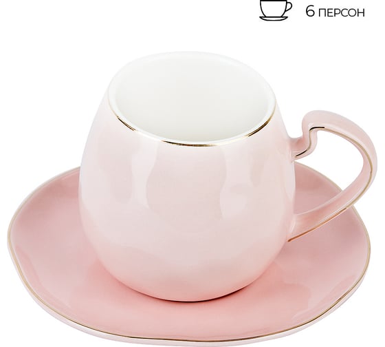 Изображение товара Чайный набор Nouvelle 5th avenue, 12 предметов на 6 персон, 280 мл 1400030