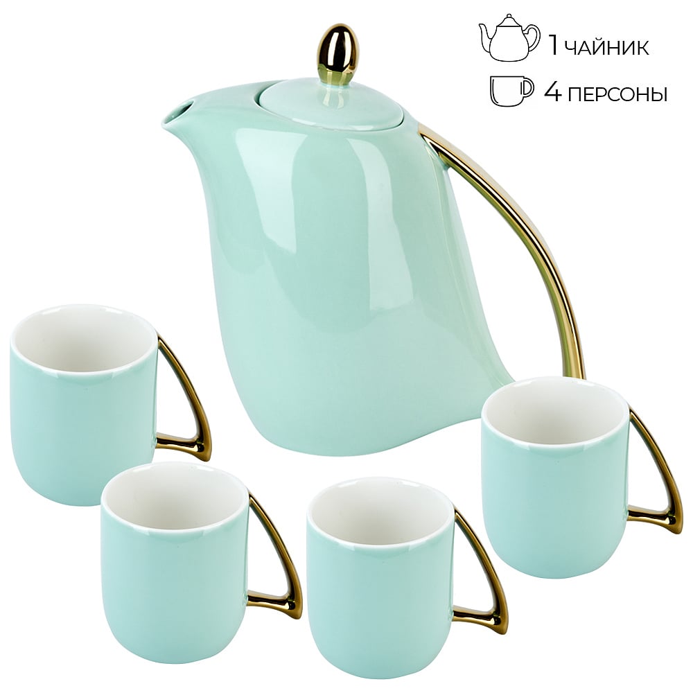 Чайный набор Nouvelle чайный набор 5 предметов rpo 115024 5 rosenberg