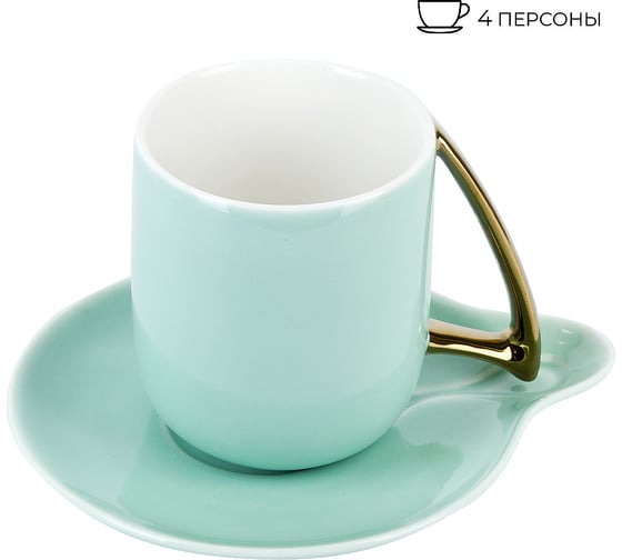 Изображение товара Чайный набор Nouvelle 5th avenue, 8 предметов на 4 персоны, 240 мл 1400021