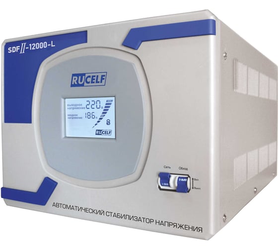 Изображение товара Стабилизатор напряжения RUCELF SDF.II-12000-L 00-00000473