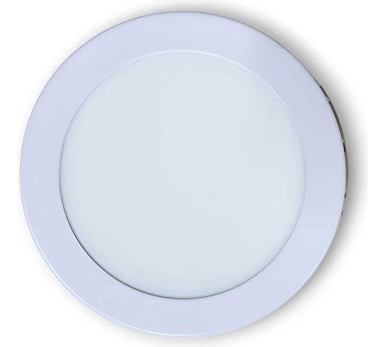 Изображение товара Потолочный светильник KRASO белый круглый корпус ЖКХ 6Вт 6000К 480Лм ip20 ф110x25 HPNL-R6