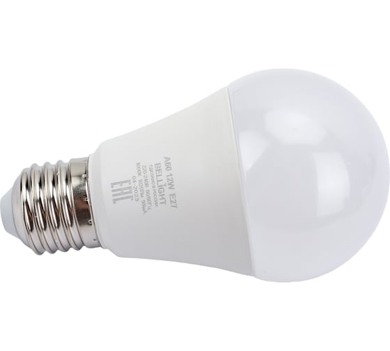 Изображение товара Светодиодная лампа BELLIGHT LED A60 Е27 12W 1020 Lm 3000К 88297789