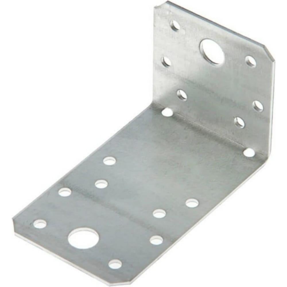 Изображение товара Крепежный асимметричный уголок Стройметиз kuas 150x60x90 мм цинк