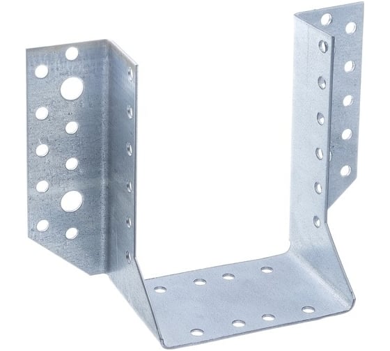 Изображение товара Опора бруса Стройметиз 100x140 obr r, открытая, цинк, этикетка 4660029