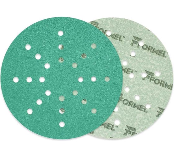 Изображение товара Диск на пленочной основе Film 50 шт, 225 мм, 24 отверстия, Р120 Formel 81353230120