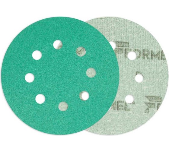 Изображение товара Диск на пленочной основе Film 100 шт, 125 мм, 8 отверстий, Р100 Formel 81351120100