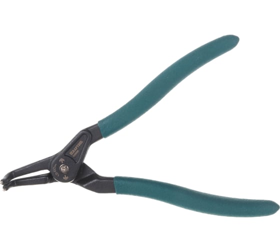 Изображение товара Съемник внешних стопорных колец KRAFTOOL с изогнутыми губками 180 мм 22812-4