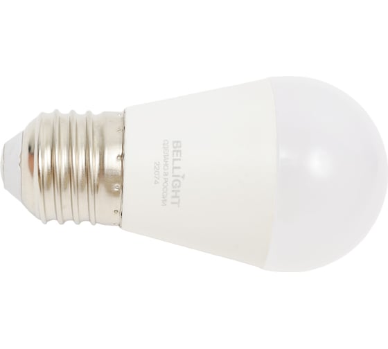 Изображение товара Светодиодная лампа BELLIGHT LED G45 220V/9W/E27 3000K 1000lm 86170856