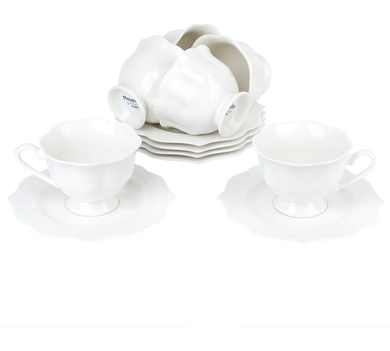 Изображение товара Чайный набор Nouvelle belle, 12 предметов 6 персон, 160 мл 0850079