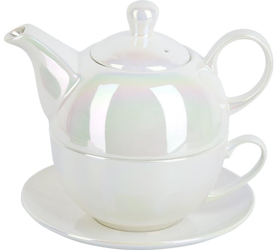 Изображение товара Чайный набор Nouvelle pearl, 3 предмета на 1 персону, 300 мл 1930015