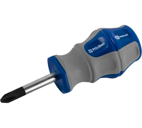 Изображение товара Отвёртка Ultra Grip PH-2 х 38 мм CR-V КОБАЛЬТ 646-393