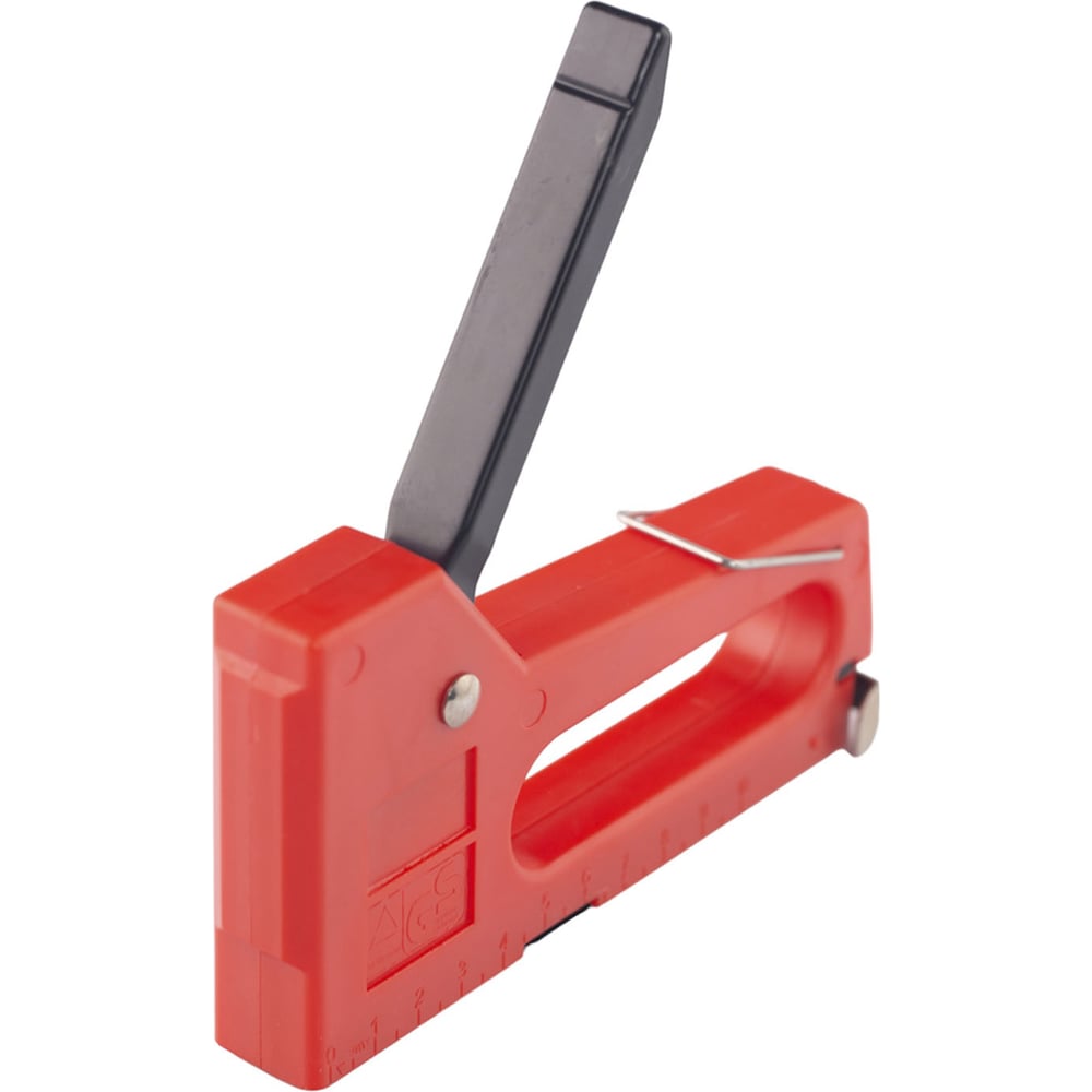 Изображение товара Строительный мебельный степлер Kroft с 100 скобами 4-8 мм