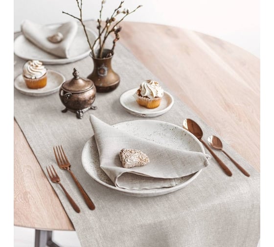 Изображение товара Сервировочная дорожка Волшебная Ночь 40/140, экрю 776591