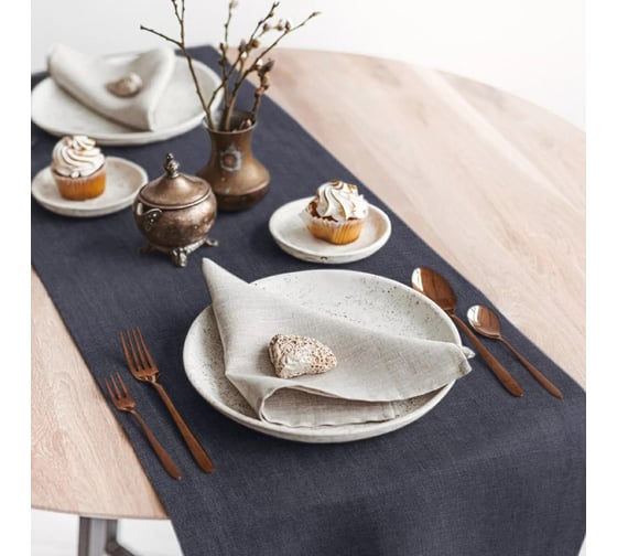 Изображение товара Сервировочная дорожка Волшебная Ночь 40/140, индиго 776593