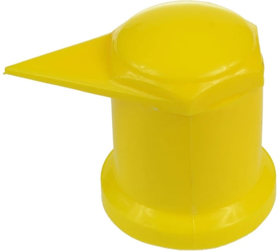 Изображение товара Колпачок индикатор на гайку 32 мм, пластик, 10 шт/упак NORM BL-32Y