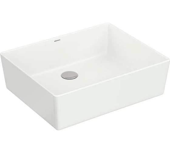 Изображение товара Накладная раковина Berges Ego 50x40 см, без отверстия под смеситель 181001