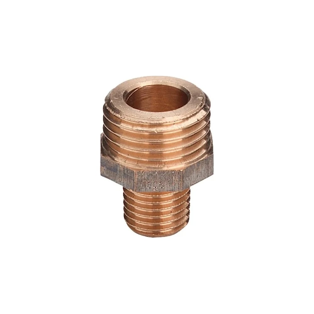 Изображение товара Редукционный ниппель Viega 1 1/2x1 бронза для соединения труб