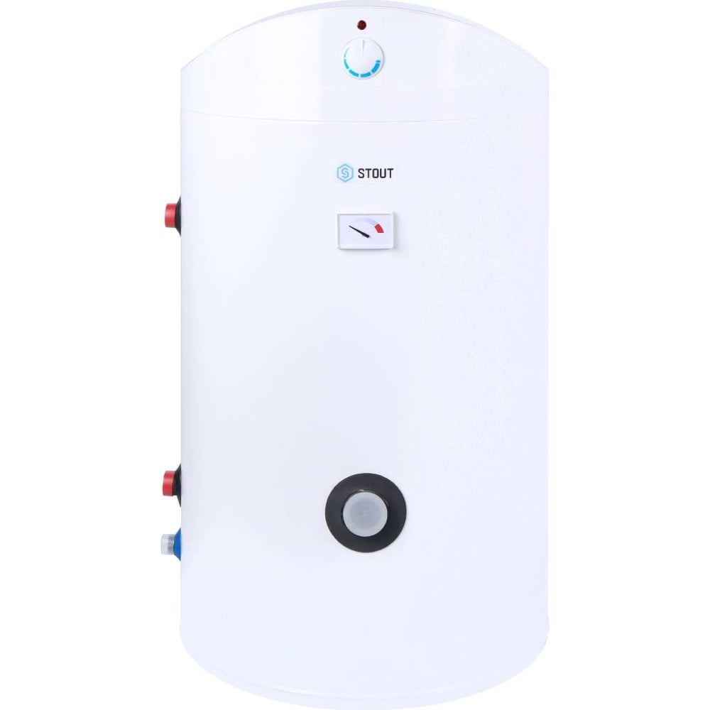 Изображение товара Напольный бойлер косвенного нагрева STOUT SWH-1110-000150 150 л., вертикальный, с ТЭНом