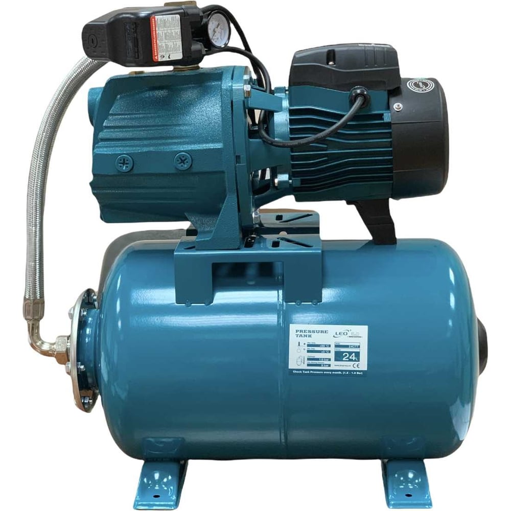 Изображение товара Насосная станция LEO AJm 110 1047 профессиональный поверхностный насос для водоснабжения