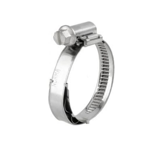 Изображение товара Червячный хомут с пруж. вставкой NORMA TORRO WF 90-110/12 W3, нержавеющая сталь, 100 шт. WF90-110/12W3