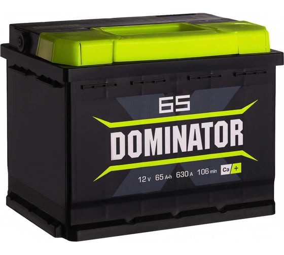 Изображение товара Аккумулятор DOMINATOR 6 СТ 65 Ач 0 LR, 630 А ССА, 565108060