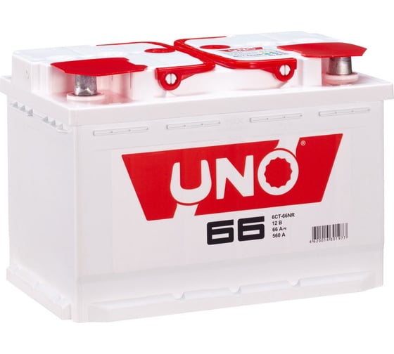 Изображение товара Аккумулятор UNO 6ст 66 N, 560 А CCA, 566111010
