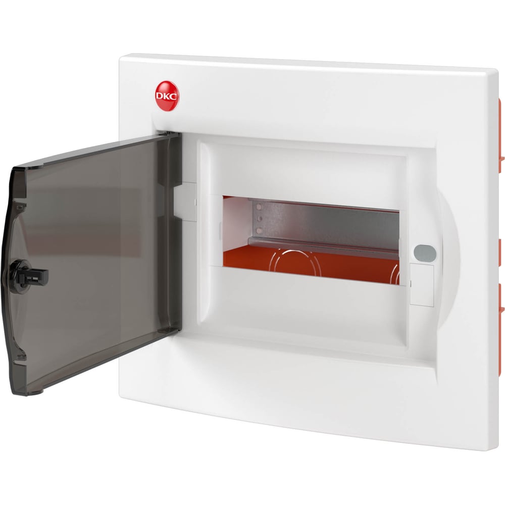 Изображение товара Встраиваемый щиток DKC с дверцей 8 модулей IP41 белый RB08B4TWD