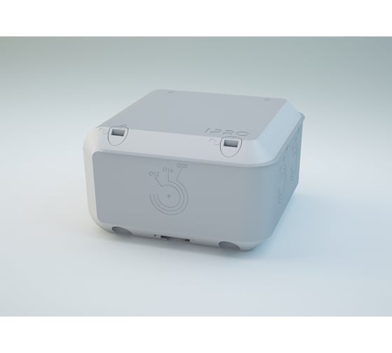 Изображение товара Распределительная коробка IPRO р100 ip67 белого цвета 12623