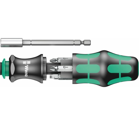 Изображение товара Набор бит с рукояткой-битодержателем Wera 6 предметов, WE-134491