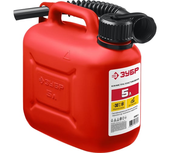Изображение товара Пластиковая канистра ЗУБР 5 л 38366-5