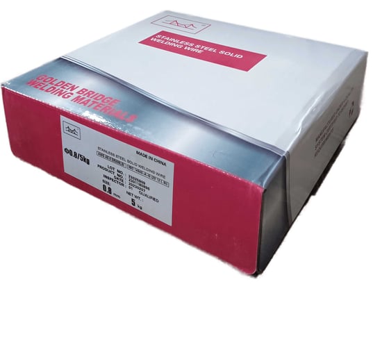 Изображение товара Проволока сварочная из нержавеющей стали JQ.MG308LSi\ER308LSi 0.8 мм, 5 кг GOLDEN BRIDGE 979