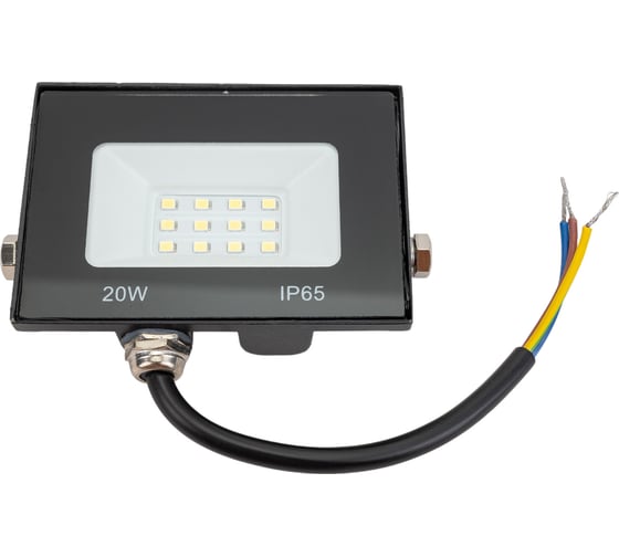 Изображение товара Прожектор BELLIGHT BL-LFL-2-20 slim/СДО 2-20 slim, 6500К 1600Lm 220В 22209850