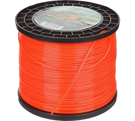 Изображение товара Леска для триммера звезда (2.4 мм, 309 м) UNITRAUM UN-NS24S309