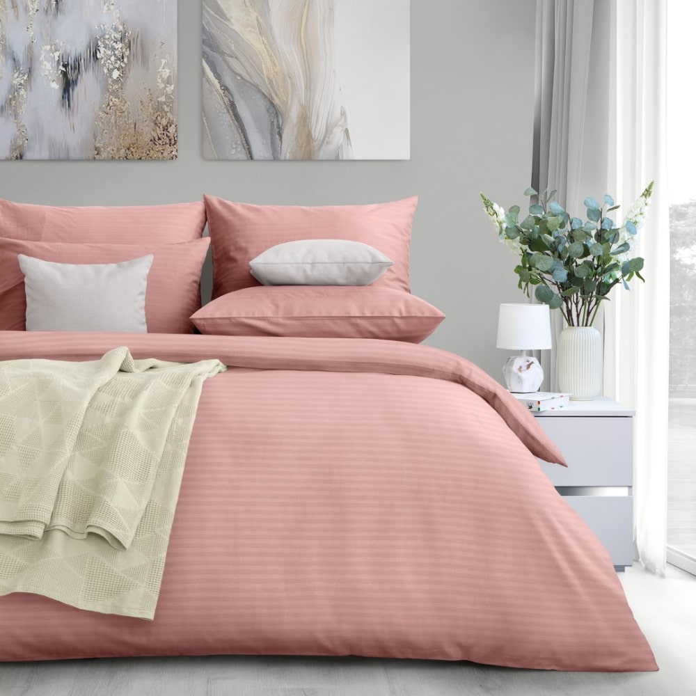 Комплект постельного белья Verossa комплект в кроватку 3 предмета baby boom принт нежный танец розовый