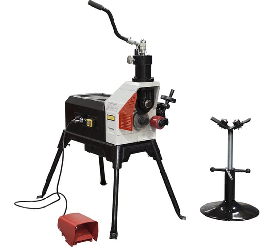 Изображение товара Желобонакатный станок для труб Stalex фактический наружный Ø 33.5-325 мм, условный проходной Ø 1"-12", 1100 Вт G12D