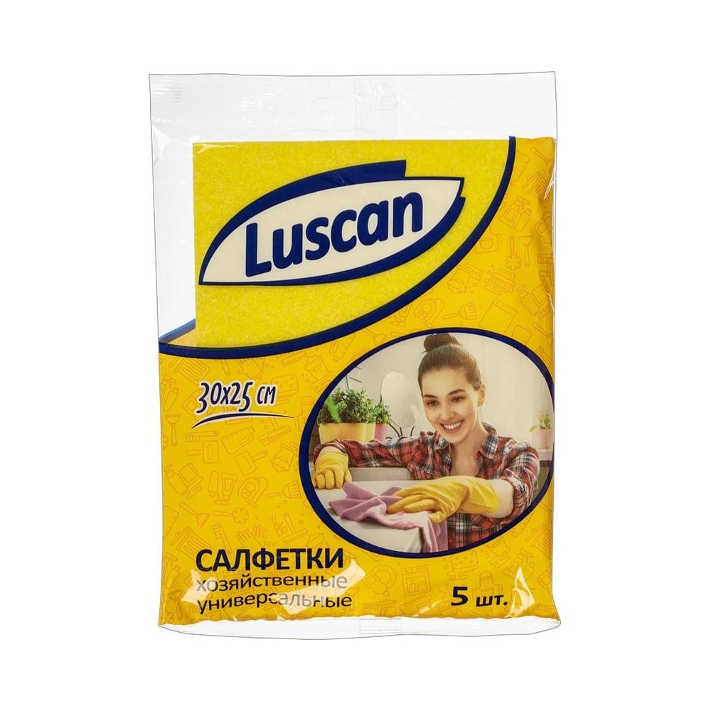 Универсальн салфетки Luscan салфетки хозяйственные luscan