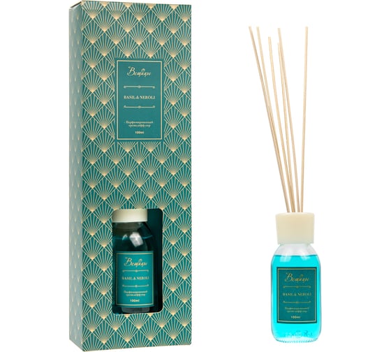 Изображение товара Парфюмированный аромадиффузор BASIL & NEROLI Вещицы, 100 мл., Д100 Ш53 В310 ARD-3