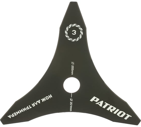 Изображение товара Нож TBM-3 (255 мм; 25.4 мм) для триммеров PATRIOT 809115202