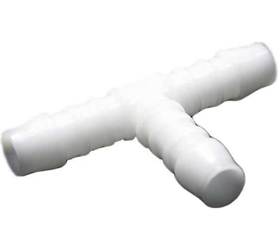 Изображение товара Переходник PLAST Т-образный тройник 10-6-10 мм, 10 шт для соединения шлангов NORMA TRS10-06-10