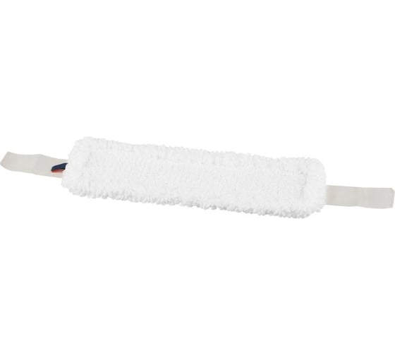 Изображение товара Насадка МОП Luscan Economy плоская, микрофибра, 40x11 см, белая 1016069