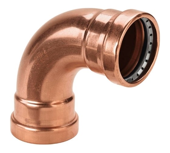 Изображение товара Угол Viega Profipress XL 90, с SC-Contur, 64,0 мм, медь 577681