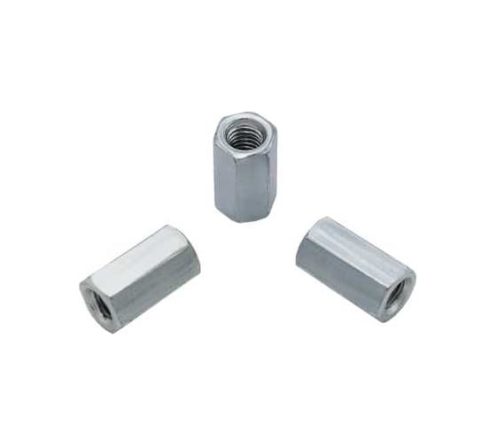 Изображение товара Соединительная гайка Rizzel М24 DIN 6334 цинк 50 шт 00000322791