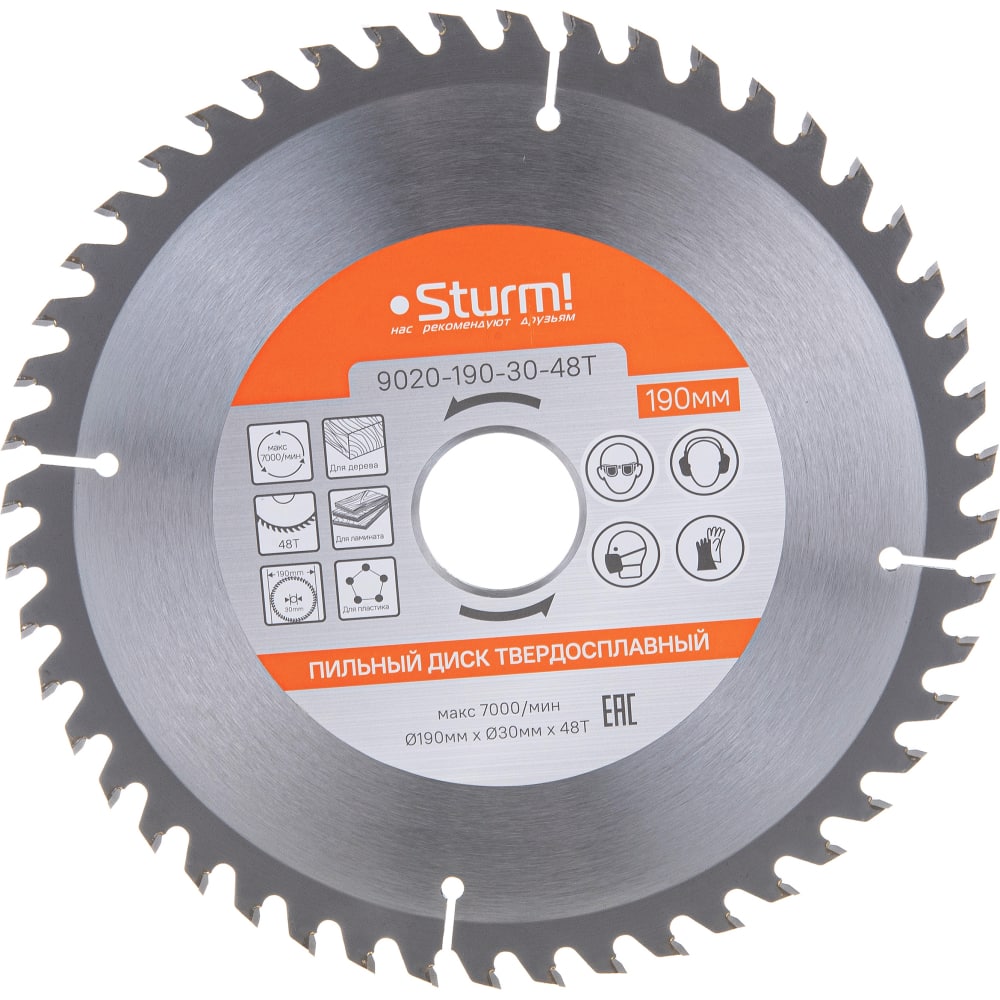Пильный диск Sturm пильный диск sturm 9020 1 90 30 24t