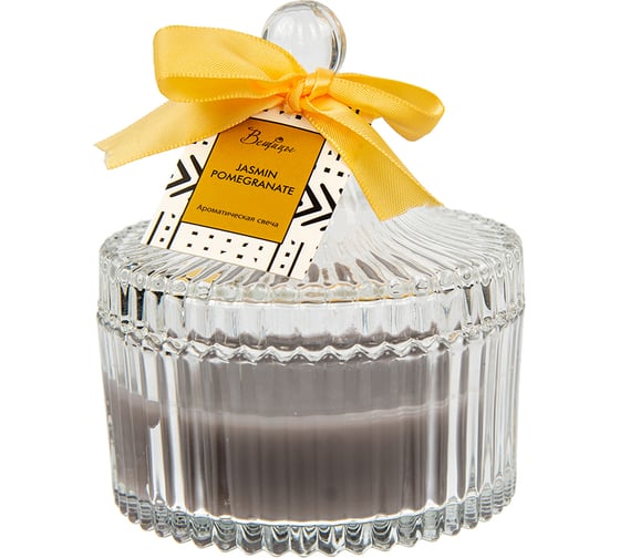 Изображение товара Ароматическая свеча Вещицы jasmine pomegranate, в стекле, 105х105х120 ARC-14